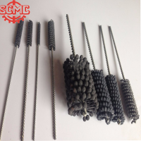 industrial twisted handle abrasive ball polishing brush