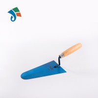 Cement Wooden Handle Metal End Cap Wooden Handle Bricklaying Trowel