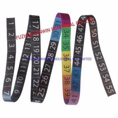 UV Printing PVC Tape Measure 9 Colors Double Side Printing Measuring Tape (WW-PTM012)