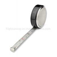 Promotional Mini Round Magnet Steel Tape Measure Tool Measuring Tape